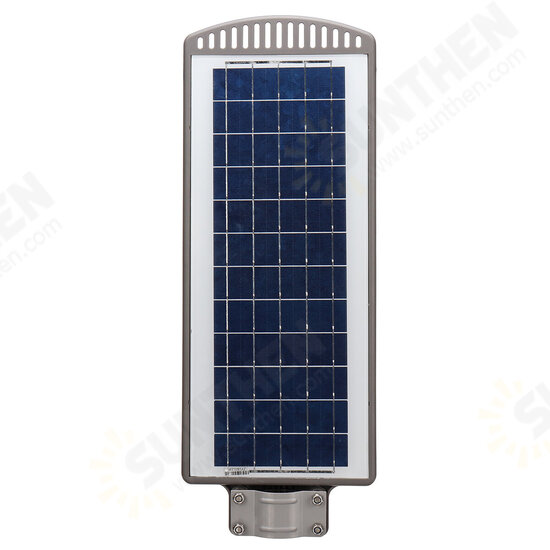 60W Solar Street LED Light Intelligent Time Switch Control with 6V Polycrystalline Solar Panel