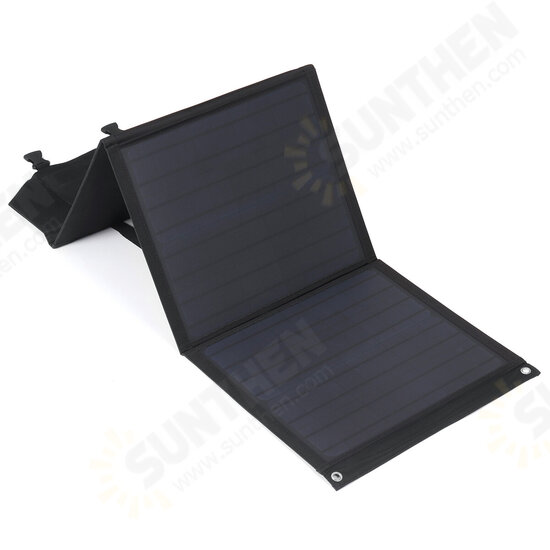 60W USB Solar Panel Folding Monocrystalline PET Power Charger for Phone RV Car MP3 PAD Charger Outdoor Battery Supply