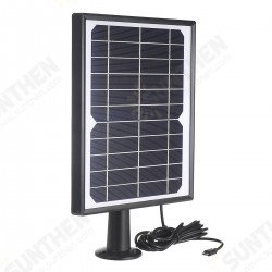 6V 8W Portable Solar Panel Solar Charging Panel for Outdoor Camera Security Monitoring Courtyard Lights with 3m Cable 6V 8W Portable Solar Panel Solar Charging Panel for Outdoor Camera Security Monitoring Courtyard Lights with 3m Cable