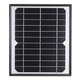 6V 8W Portable Solar Panel Solar Charging Panel for Outdoor Camera Security Monitoring Courtyard Lights with 3m Cable