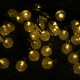 6m 30LED Waterproof Solar Light String Retro Crystal Ball Bulb String Decor Lamp 6m 30LED Waterproof Solar Light String Retro Crystal Ball Bulb String Decor Lamp