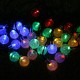 6m 30LED Waterproof Solar Light String Retro Crystal Ball Bulb String Decor Lamp 6m 30LED Waterproof Solar Light String Retro Crystal Ball Bulb String Decor Lamp