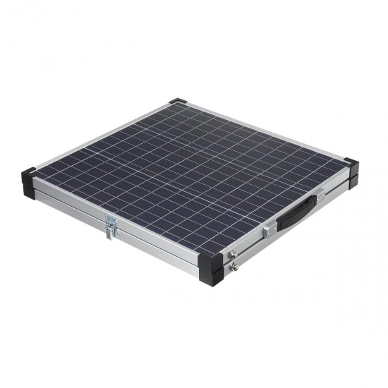 80W Solar Panel Monocrystalline Silicon Cell With Solar Controller