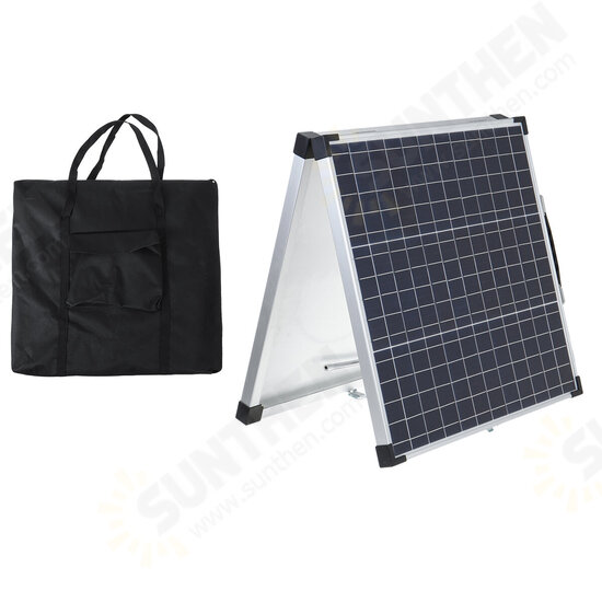 80W Solar Panel Monocrystalline Silicon Cell With Solar Controller