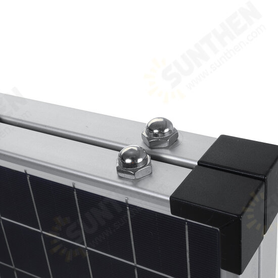 80W Solar Panel Monocrystalline Silicon Cell With Solar Controller