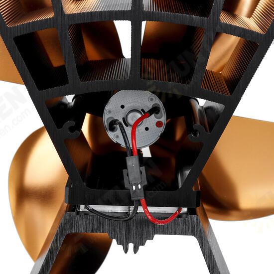 8.8 Inch Quiet 3/4 Blade EQ3-BK Stove Fan Fireplace Fire Heat Powered Saving Ecofan 8.8 Inch Quiet 3/4 Blade EQ3-BK Stove Fan Fireplace Fire Heat Powered Saving Ecofan