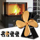 8.8 Inch Quiet 3/4 Blade EQ3-BK Stove Fan Fireplace Fire Heat Powered Saving Ecofan 8.8 Inch Quiet 3/4 Blade EQ3-BK Stove Fan Fireplace Fire Heat Powered Saving Ecofan