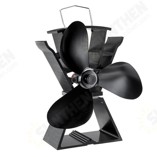 8.8 Inch Quiet 3/4 Blade EQ3-BK Stove Fan Fireplace Fire Heat Powered Saving Ecofan 8.8 Inch Quiet 3/4 Blade EQ3-BK Stove Fan Fireplace Fire Heat Powered Saving Ecofan