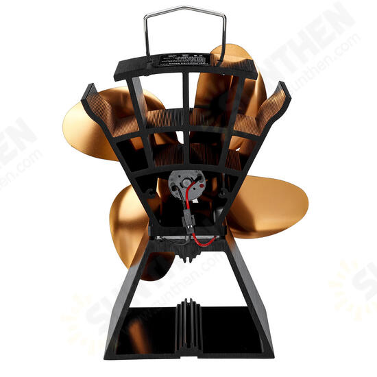8.8 Inch Quiet 3/4 Blade EQ3-BK Stove Fan Fireplace Fire Heat Powered Saving Ecofan 8.8 Inch Quiet 3/4 Blade EQ3-BK Stove Fan Fireplace Fire Heat Powered Saving Ecofan