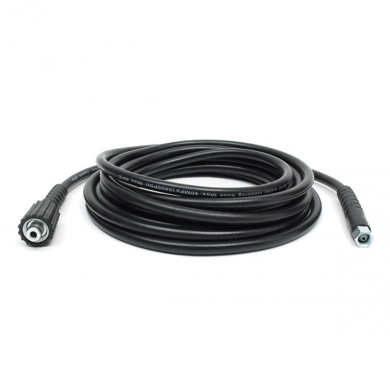 8M/315 inch 2300PSI Resin Pipe High Pressure Washer Jet Wash Hose M22-M14 14mm/22mm