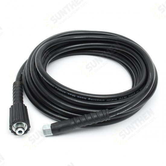 8M/315 inch 2300PSI Resin Pipe High Pressure Washer Jet Wash Hose M22-M14 14mm/22mm 8M/315 inch 2300PSI Resin Pipe High Pressure Washer Jet Wash Hose M22-M14 14mm/22mm