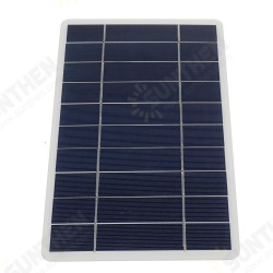 8W 5V USB Monocrystalline Silicon Solar Panel Phone Car USB Battery Outdoor Charger 8W 5V USB Monocrystalline Silicon Solar Panel Phone Car USB Battery Outdoor Charger