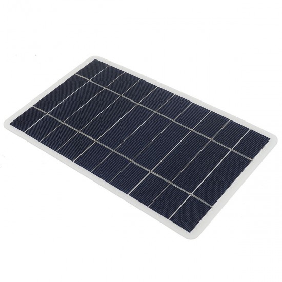 8W 5V USB Monocrystalline Silicon Solar Panel Phone Car USB Battery Outdoor Charger