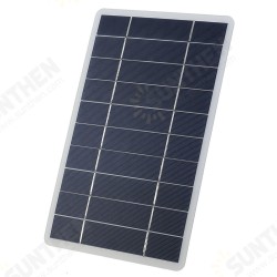 8W 5V USB Monocrystalline Silicon Solar Panel Phone Car USB Battery Outdoor Charger 8W 5V USB Monocrystalline Silicon Solar Panel Phone Car USB Battery Outdoor Charger