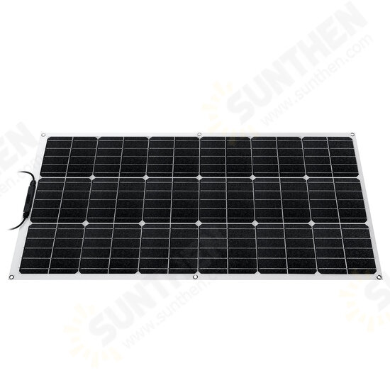 90W 18V ETFE Universal Solar Panel Battery Charger Power Charge Kit For RV Car Boat Camping