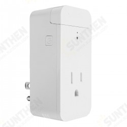 AC 110-130V Smart Switch Socket 16A WIFI Amazon Alexa Voice APP Remote Control Timer US AC 110-130V Smart Switch Socket 16A WIFI Amazon Alexa Voice APP Remote Control Timer US