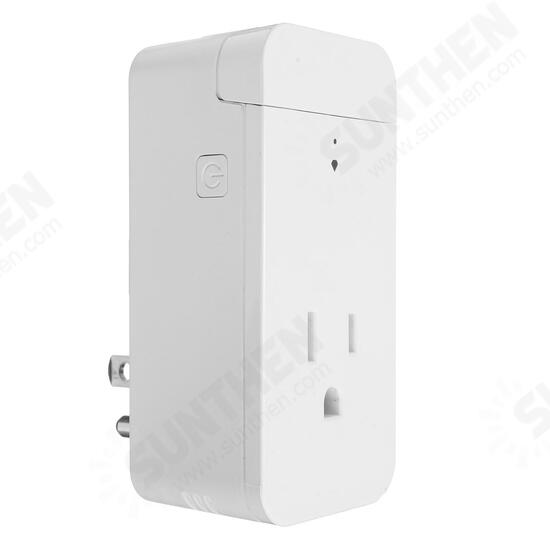 AC 110-130V Smart Switch Socket 16A WIFI Amazon Alexa Voice APP Remote Control Timer US