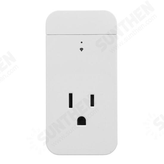 AC 110-130V Smart Switch Socket 16A WIFI Amazon Alexa Voice APP Remote Control Timer US