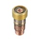 Brass Collets Stubby Gas Lens Connector With Mesh For Tig WP-17/18/26 Torch