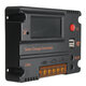 CMG-2420 20A 12V-24V LCD Display PWM Solar Panel Regulator Charge Controller with USB Port CMG-2420 20A 12V-24V LCD Display PWM Solar Panel Regulator Charge Controller with USB Port
