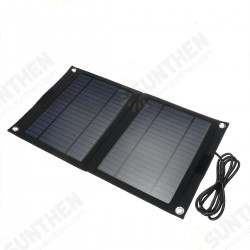 DC 12V/5V USB Portable 25W Solar Panel Mobile Sun-Power Battery Power Charger