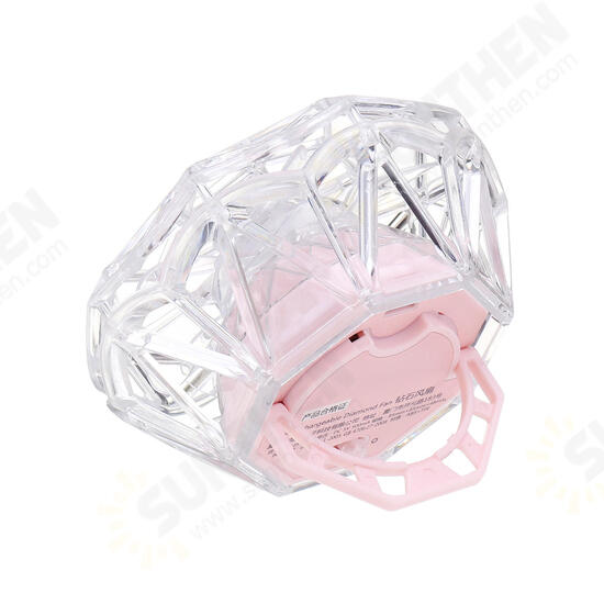 DC 5V Mini Protable USB Rechargeable Fan Handheld Diamond Ring Style Fan DC 5V Mini Protable USB Rechargeable Fan Handheld Diamond Ring Style Fan