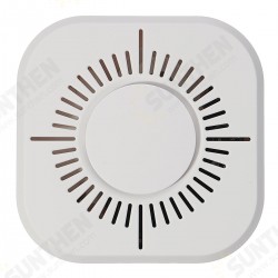 DC 9V 360° Wireless Smoke Detector Fire Alarm Sensor Home Security System Cordless DC 9V 360° Wireless Smoke Detector Fire Alarm Sensor Home Security System Cordless
