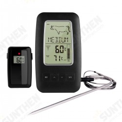 Digital Wireless Barbecue BBQ Meat Grilling Thermometer with 60m Receiver Digital Wireless Barbecue BBQ Meat Grilling Thermometer with 60m Receiver