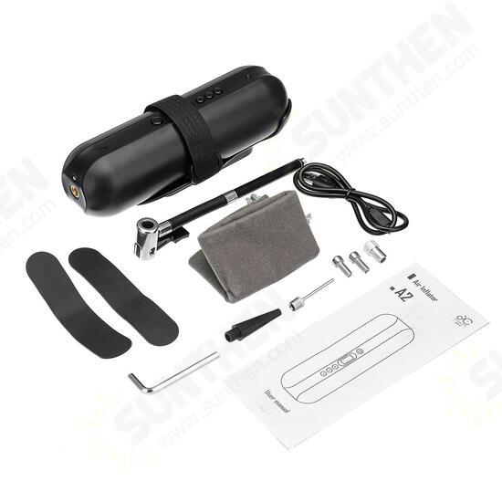 Electirc Bike Pump Mini Portable Cycling Inflator Valve For Aluminum Alloy USB Electirc Bike Pump Mini Portable Cycling Inflator Valve For Aluminum Alloy USB