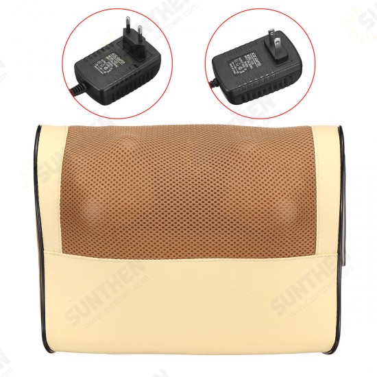Electric Lumbar Neck Back Massage Pillow Cushion Infrared Heating Kneading Body Massager Electric Lumbar Neck Back Massage Pillow Cushion Infrared Heating Kneading Body Massager