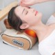 Electric Lumbar Neck Back Massage Pillow Cushion Infrared Heating Kneading Body Massager