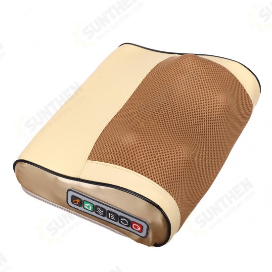Electric Lumbar Neck Back Massage Pillow Cushion Infrared Heating Kneading Body Massager Electric Lumbar Neck Back Massage Pillow Cushion Infrared Heating Kneading Body Massager