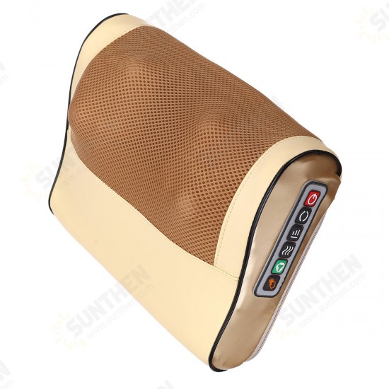 Electric Lumbar Neck Back Massage Pillow Cushion Infrared Heating Kneading Body Massager Electric Lumbar Neck Back Massage Pillow Cushion Infrared Heating Kneading Body Massager