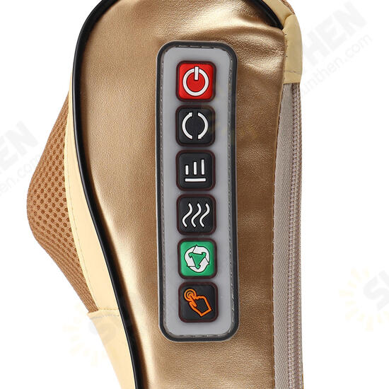 Electric Lumbar Neck Back Massage Pillow Cushion Infrared Heating Kneading Body Massager Electric Lumbar Neck Back Massage Pillow Cushion Infrared Heating Kneading Body Massager