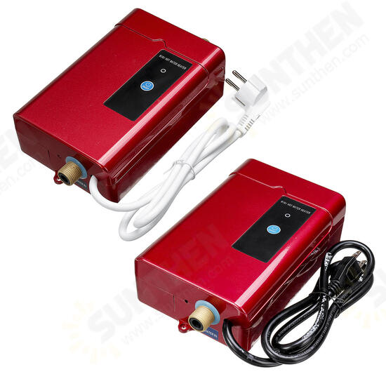 Electric Tankless Hot Water Heater Instant Heating For Bathroom Kitchen Washing Electric Tankless Hot Water Heater Instant Heating For Bathroom Kitchen Washing