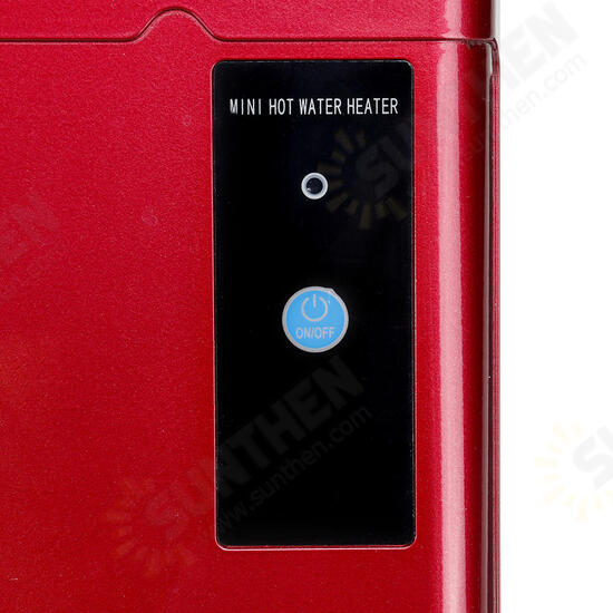 Electric Tankless Hot Water Heater Instant Heating For Bathroom Kitchen Washing