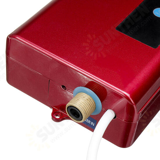 Electric Tankless Hot Water Heater Instant Heating For Bathroom Kitchen Washing Electric Tankless Hot Water Heater Instant Heating For Bathroom Kitchen Washing