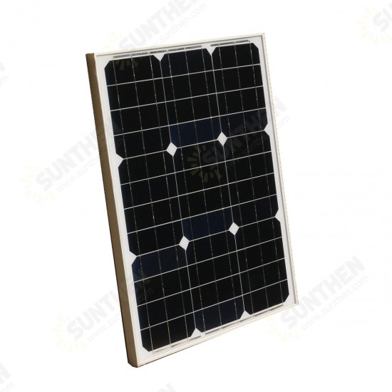M-40 40W 18V Mono Solar Panel Battery Charger For Boat Caravan Motorhome M-40 40W 18V Mono Solar Panel Battery Charger For Boat Caravan Motorhome
