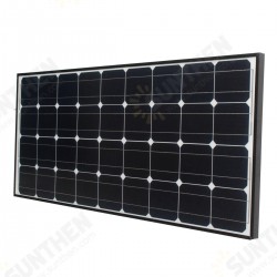M-75 75W 18V Monocrystalline Silicon Solar Panel Battery Charger For Boat Caravan Motorhome