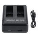 Fast Charging Dual Charger USB Cable AHDBT-501 Battery For GoPro HERO 7 6 5 Fast Charging Dual Charger USB Cable AHDBT-501 Battery For GoPro HERO 7 6 5