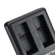 Fast Charging Dual Charger USB Cable AHDBT-501 Battery For GoPro HERO 7 6 5 Fast Charging Dual Charger USB Cable AHDBT-501 Battery For GoPro HERO 7 6 5