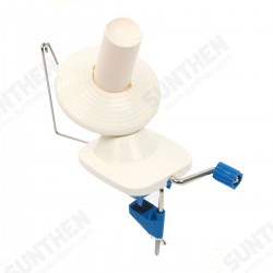 Hand Operated Yarn Winder Fiber Wool String Ball Thread Skein Winder Machine Clamp-on Holder Hand Operated Yarn Winder Fiber Wool String Ball Thread Skein Winder Machine Clamp-on Holder