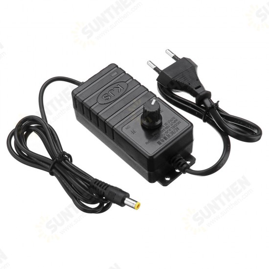 KJS-1209 3-12V 2A/3-24V 1A Power Adapter Adjustable Voltage AC/DC Adapter Switching Power Supply