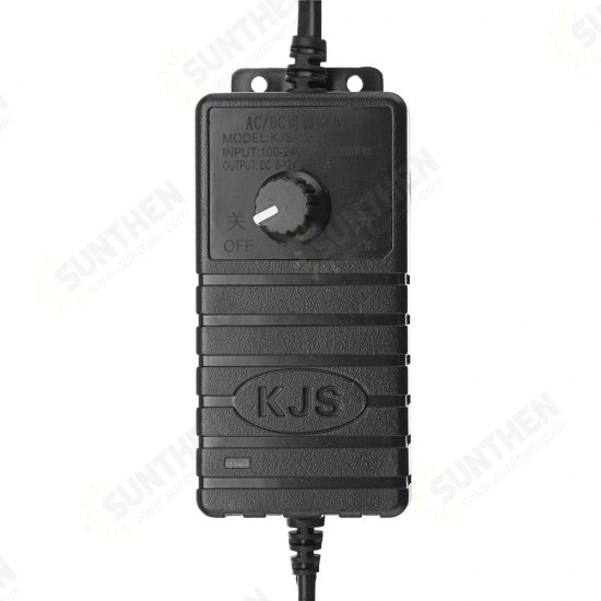 KJS-1209 3-12V 2A/3-24V 1A Power Adapter Adjustable Voltage AC/DC Adapter Switching Power Supply