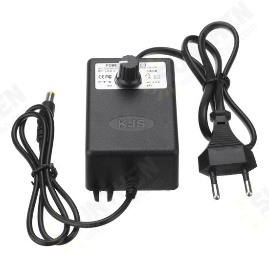 KJS-1506 3-24V 1A 24W DC Power Adapter Adjustable Voltage Switching Power Supply Adapter KJS-1506 3-24V 1A 24W DC Power Adapter Adjustable Voltage Switching Power Supply Adapter