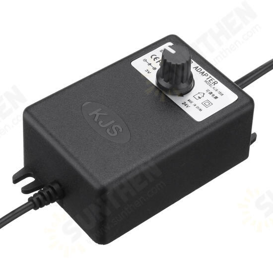 KJS-1506 3-24V 1A 24W DC Power Adapter Adjustable Voltage Switching Power Supply Adapter KJS-1506 3-24V 1A 24W DC Power Adapter Adjustable Voltage Switching Power Supply Adapter