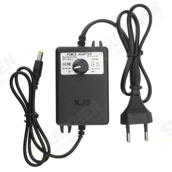 KJS-1506 3-24V 1A 24W DC Power Adapter Adjustable Voltage Switching Power Supply Adapter KJS-1506 3-24V 1A 24W DC Power Adapter Adjustable Voltage Switching Power Supply Adapter