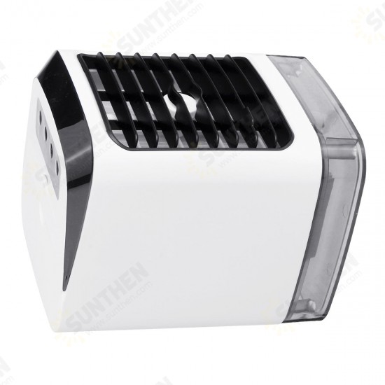 LED 480mL Personal Evaporative Air Cooler Humidifier Portable Air Conditioner Mist Prayer USB Cooler Fan