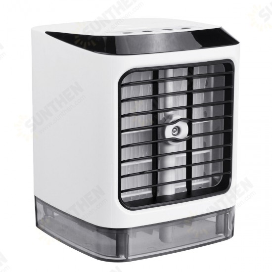 LED 480mL Personal Evaporative Air Cooler Humidifier Portable Air Conditioner Mist Prayer USB Cooler Fan LED 480mL Personal Evaporative Air Cooler Humidifier Portable Air Conditioner Mist Prayer USB Cooler Fan