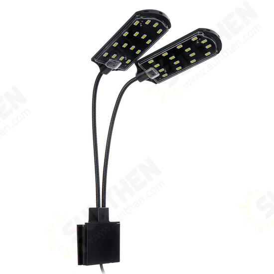 LED Aquarium Light, Saltwater Freshwater Fish Tank Clip On Lamp for Coral, Planted Nano Aquarium Tank